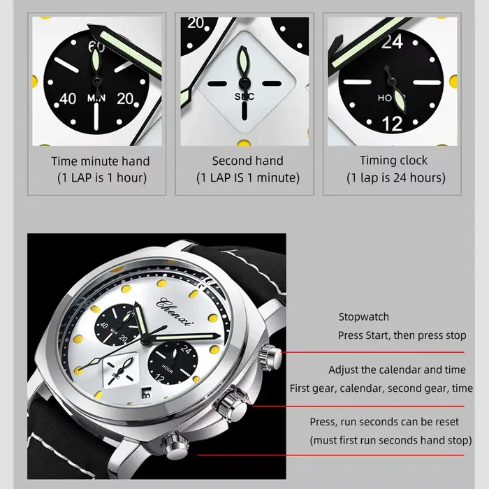 CHENXI – Nouvelle montre de sport lumineuse pour homme