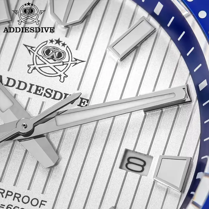 ADDIESDIVE nouvelle montre de plongée AD2507 200m étanche lunette en céramique BGW9 lumineux japonais Quartz saphir