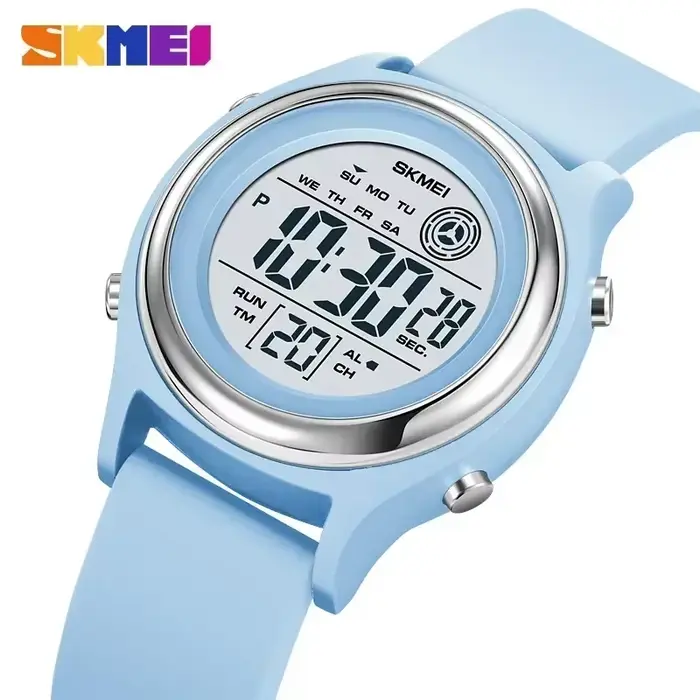 SKMEI luxe étanche antichoc Sport compte à rebours montres femmes montre-bracelet numérique