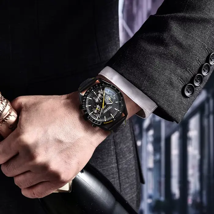Nouvelle montre PAGANI DESIGN quartz élégante résistante à l'eau pour homme occasions diverses