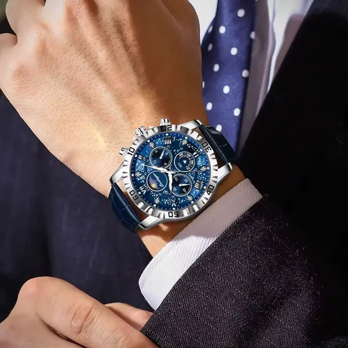 Montre homme POEDAGAR, haut de gamme