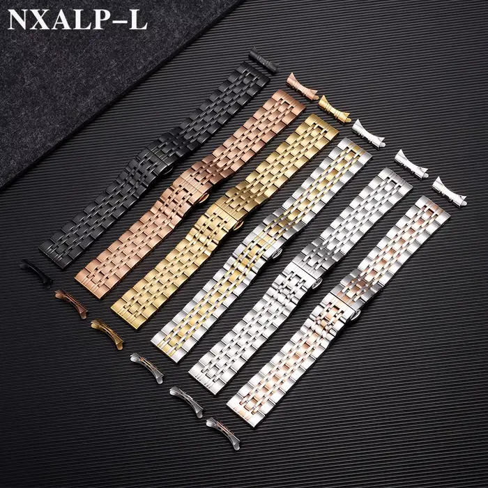 Bracelet de montre en acier inoxydable solide pour Tissot pour citoyen
