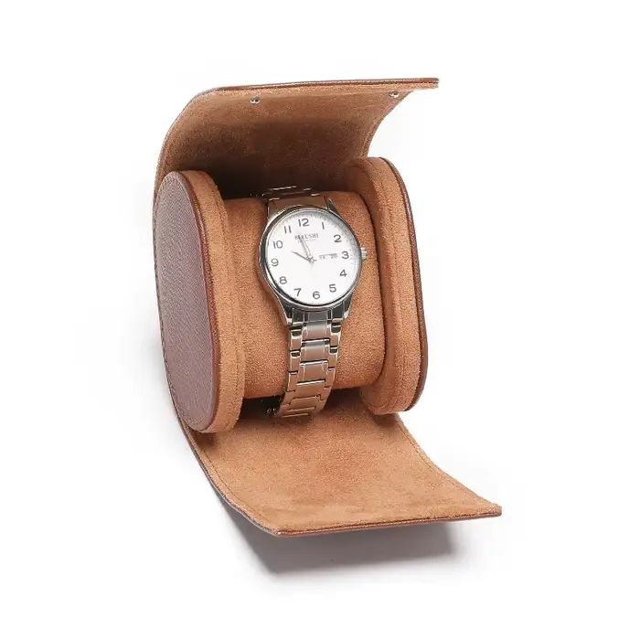 Boîtes de montres en cuir pour hommes, conteneur organisateur de bibelots, rangement de montres port