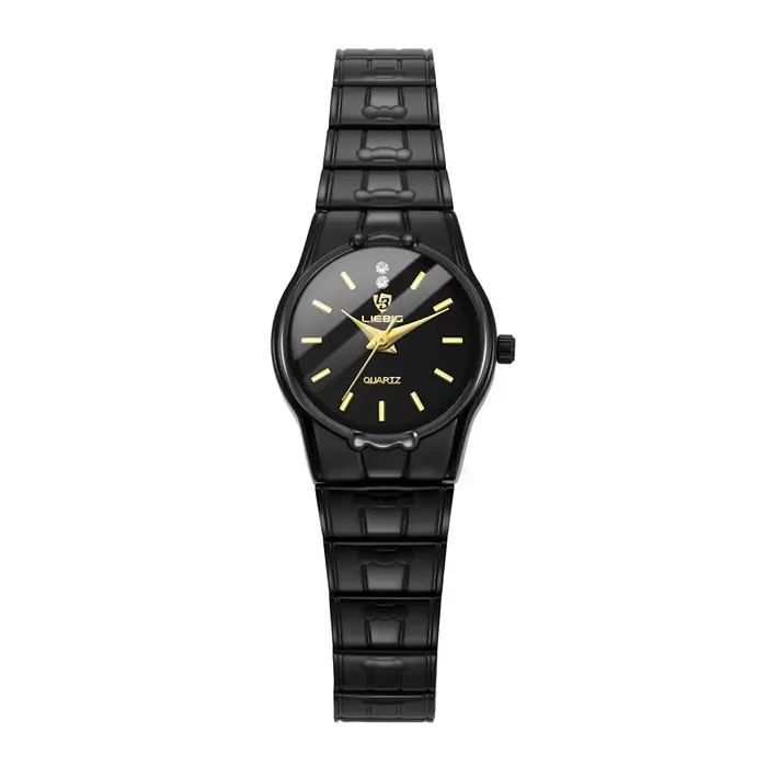 LIEBIG mode Quartz femmes montre-bracelet femme de luxe en acier inoxydable bande originale étanche dames horloge montres Reloj Mujer