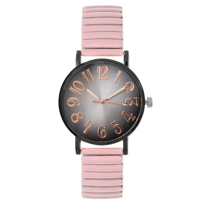 Montre à Quartz numérique bleue pour femmes