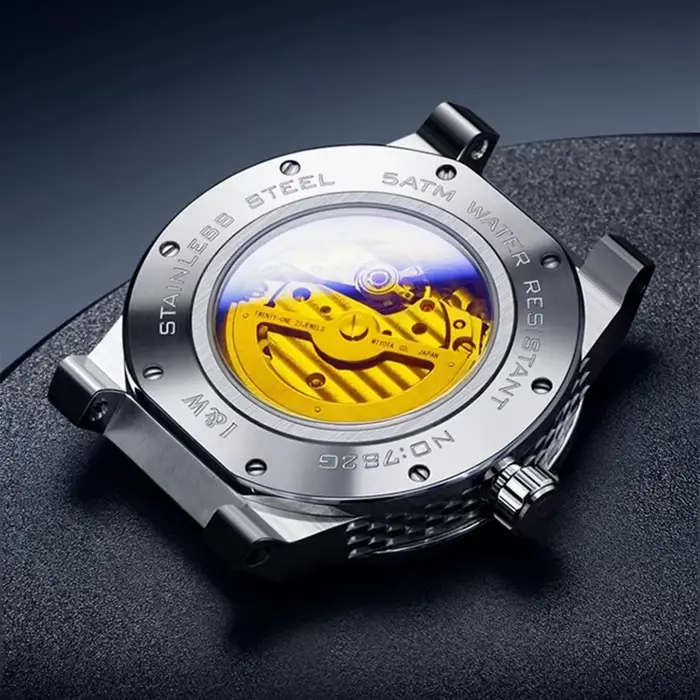 IW – montre en cuir pour hommes