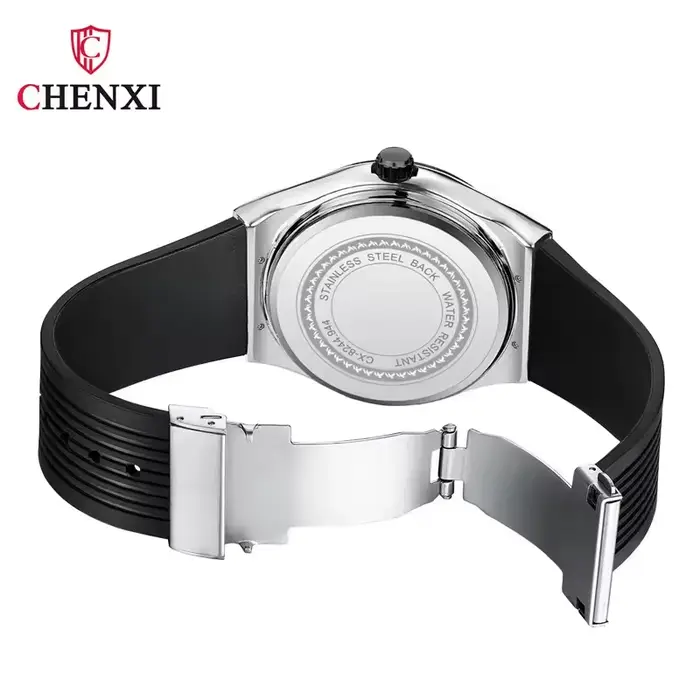 CHENXI 82442 montre à Quartz pour hommes mode Unique Sport horloge carte du monde militaire étanche montre-bracelet pour homme cadeau