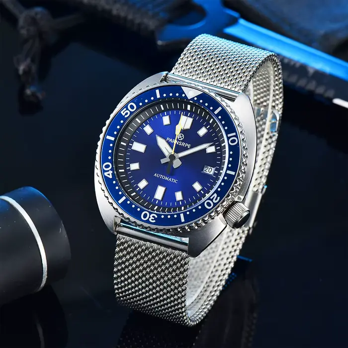 Montre mécanique automatique pour homme PARNSRPE Big Abalone