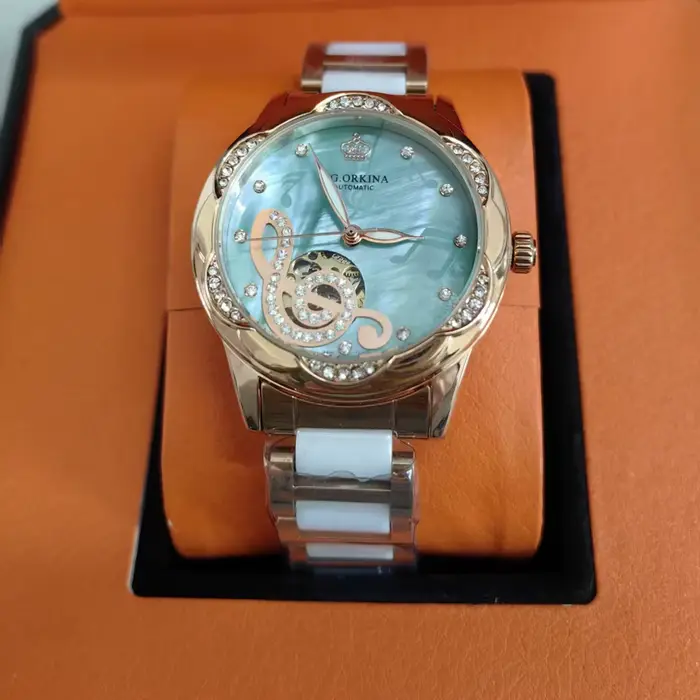 ORKINA nouvelle marque de luxe femmes montres mécaniques automatiques dames Montre Reloj Mujer