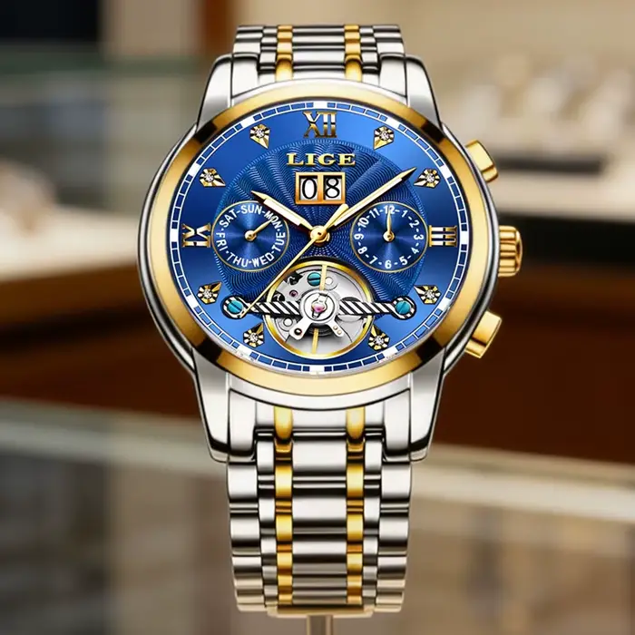 Montres pour hommes LIGE Fashoin