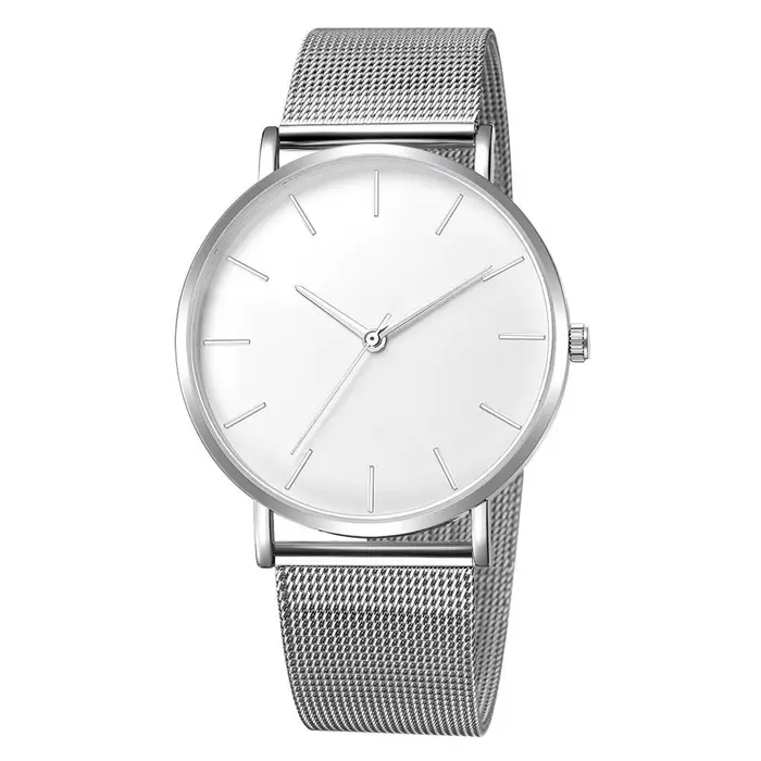Montre TVK en acier inoxydable pour homme, bracelet en acier inoxydable, mouvement quartz, résistance aux chocs, style mode et décontracté, parfait pour toutes occasions