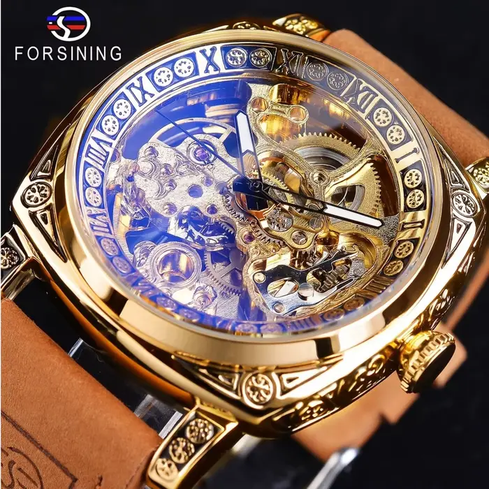 Montre mécanique entièrement automatique pour homme
