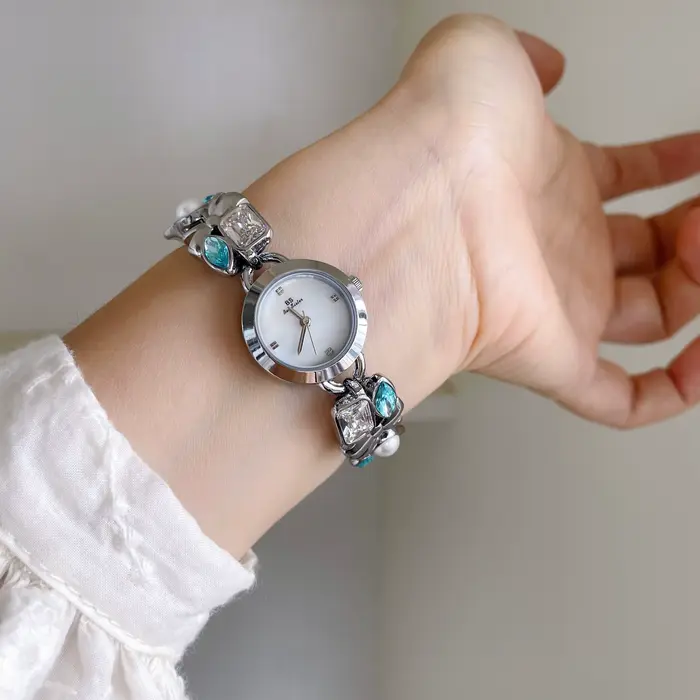 Montre-Bracelet bleu pour femmes