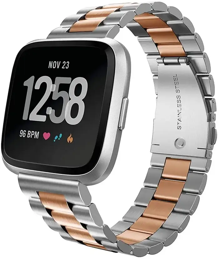 Bracelet de rechange en acier inoxydable pour montre intelligente