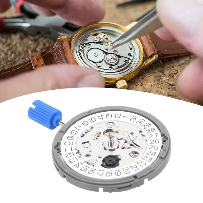 Montre mécanique automatique A36T-NH35 avec mouvement jour et date, haute précision, bracelet en aci