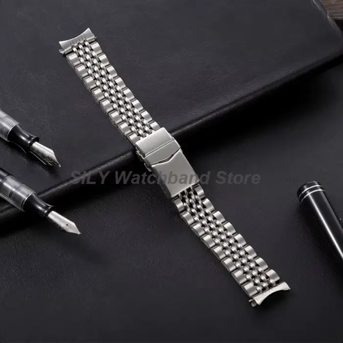 Bracelet de montre à maillons à vis