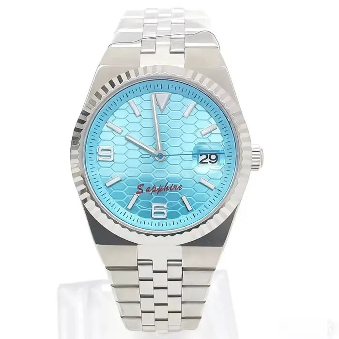 Parnsrpe 2026 Nouvelle Montre Mécanique Automatique NH35 Reloj Hombre 39.5mm Style Sport Luxe Cadran
