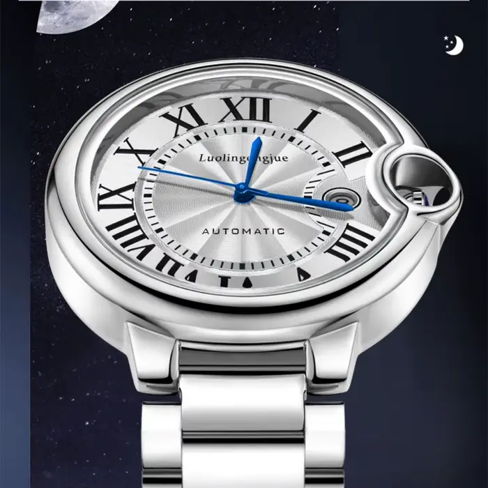 Montres mécaniques pour hommes de la série Business haut de gamme de style européen et américain