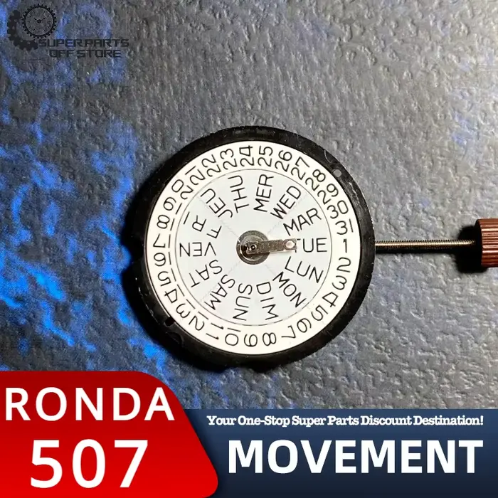 Accessoires de montre à mouvement à quartz, Rmoelle 507, tout neuf et original