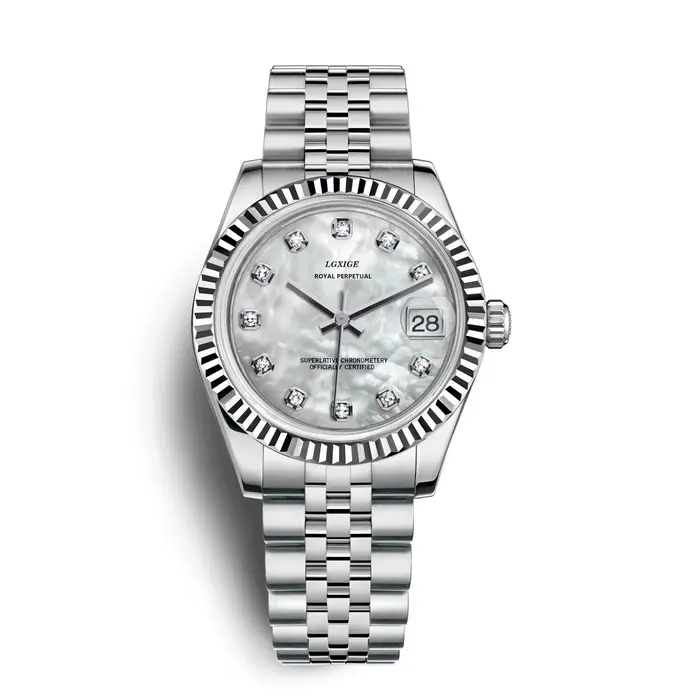 2024 nouvelle mode cristal femmes Bracelet montres haut de gamme diamant dames Montre à Quartz en acier Femme