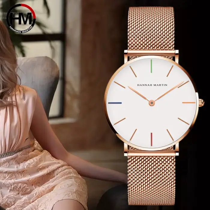 Hannah Martin-Montre Japonaise à Quartz pour Femme