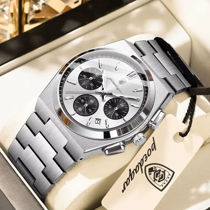 Montre chronographe pour homme POEDAGAR