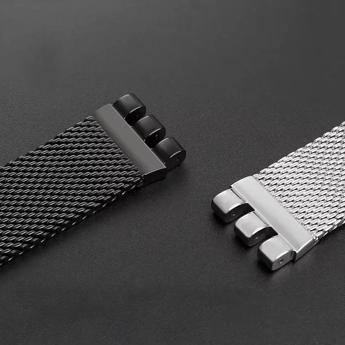 Pour Swatch IRONY YAS112 /YGS749 bracelet en maille tissée en acier fin pour hommes chaîne de montre série YIS YVS