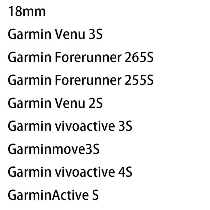 Bracelet de montre en silicone pour Garmin Forerunner 165 55 645 245 Vivoactive 4s 5 3 Venu Sq 2 Plus - Multicolore - Polyvalent et Élégant