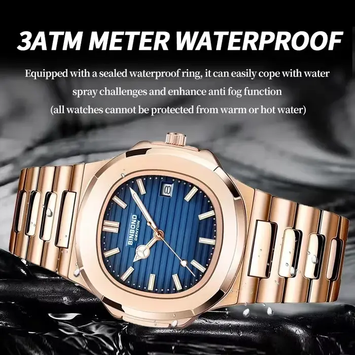 Nouvelle suisse homme décontracté or Rose horloge hommes montre de luxe montres automatiques