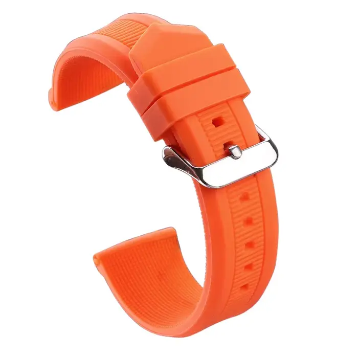 Bracelet de Montre en Caoutchouc de Silicone