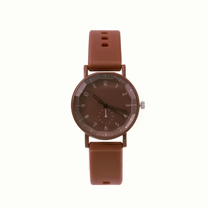 Rose Numérique Simple Femmes Robes Marque Montres Fashion 2023 Nouveau Montre à quartz pour dames av
