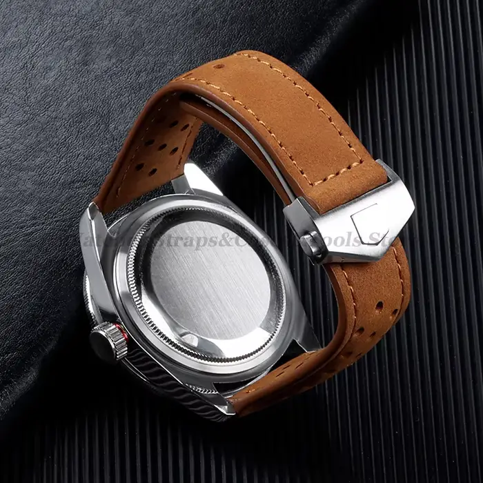 Bracelet de montre en cuir véritable pour hommes et femmes largeur 20mm 22mm 24mm compatibles avec montres intelligentes occasions spéciales