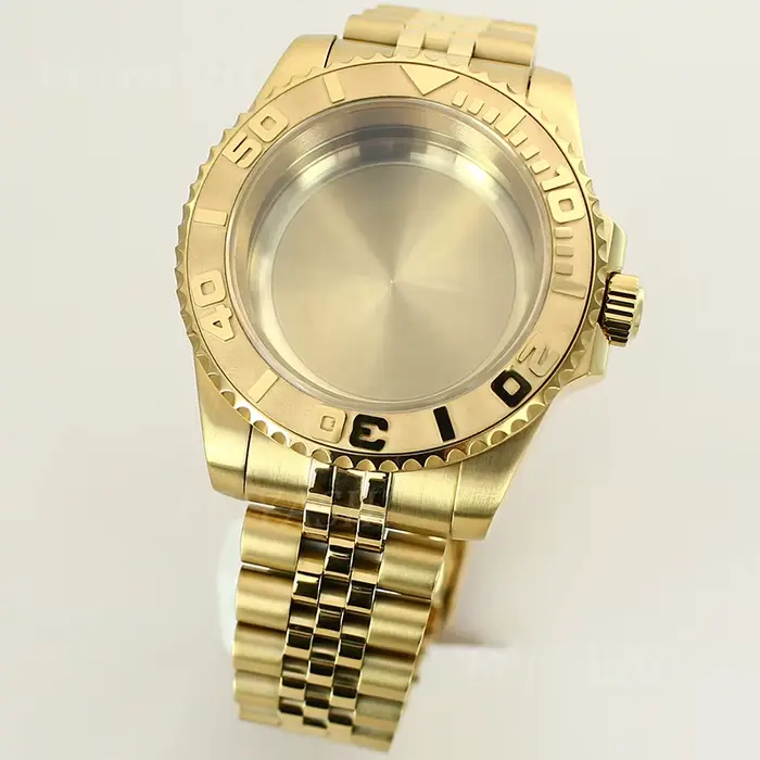 Boîtier de montre en or pour homme