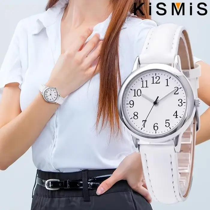 Montre Quartz Décontractée Élégante Boîtier Alliage Bracelet Fin Occasions Spéciales Femmes