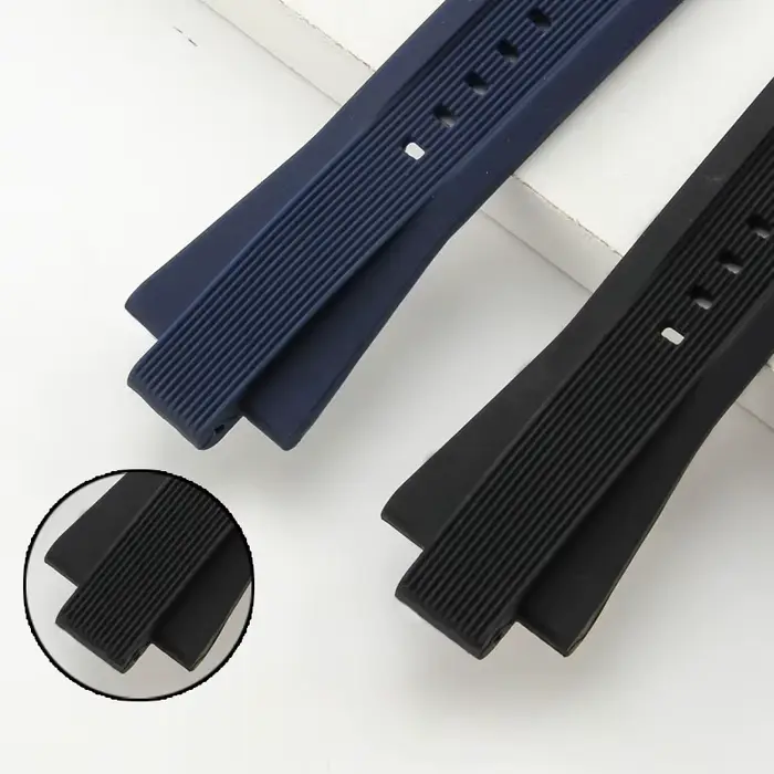 Bracelet de montre en caoutchouc de Silicone