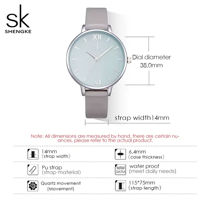 Montres à quartz dorées pour femmes