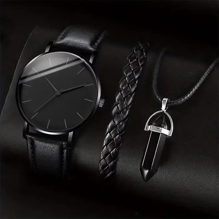Montre Chronographe Homme GENEVA à Trois Aiguilles