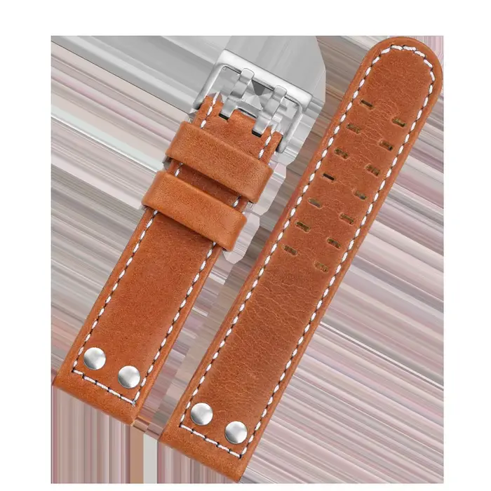 Bracelet de montre en cuir pour homme