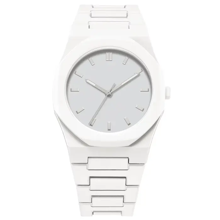 Montre à quartz étanche pour homme avec granulés en plastique