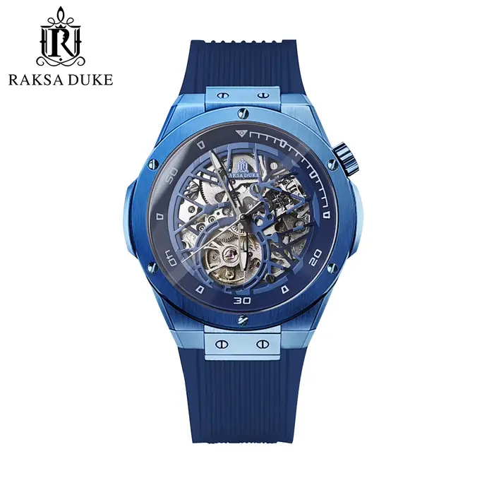 Montre homme automatique squelette lumineuse résistante à l'eau pour sport et style occassions spéciales
