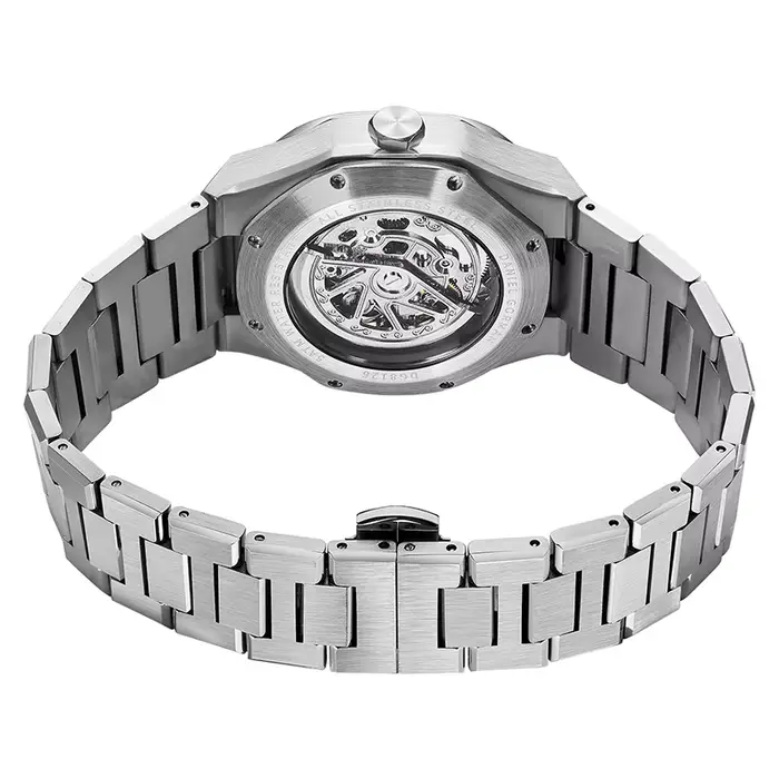 Montre automatique squelette de luxe pour homme Daniel Gorman 8126
