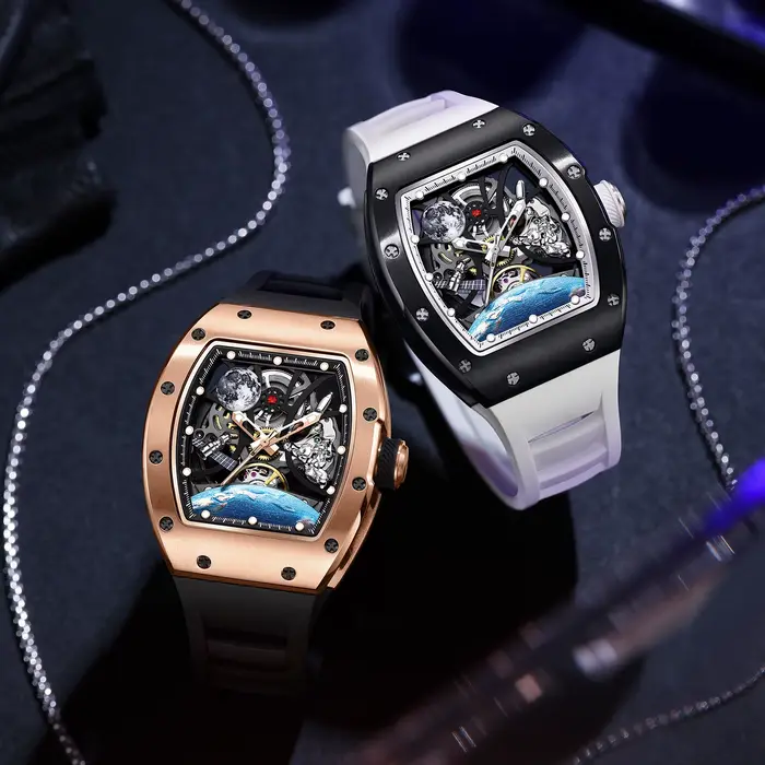 Montre mécanique de luxe pour hommes