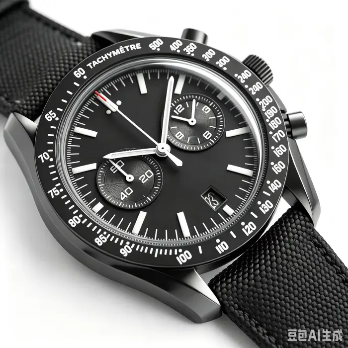 Montre-bracelet à quartz pour homme 43 mm, acier inoxydable 904L, classique, artisanale, de luxe, po
