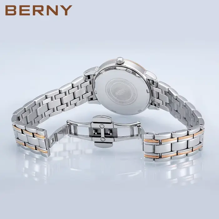 BERNY montre à Quartz pour femmes mouvement VJ45