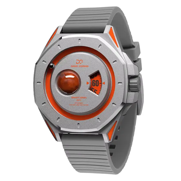 Saturn 17P montre Orange DG0132 boîtier en laiton et cuivre nouvelle