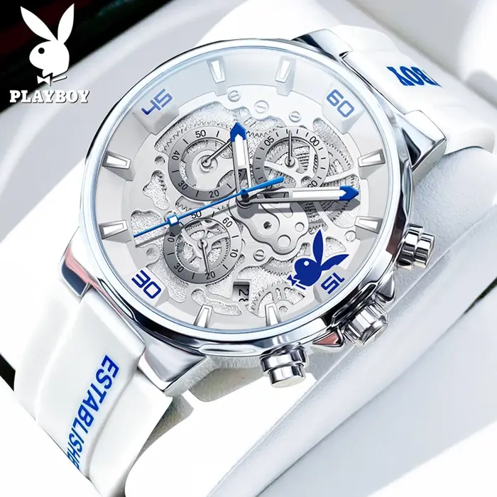 PLAYBOY 3063 Montres à quartz originales pour hommes