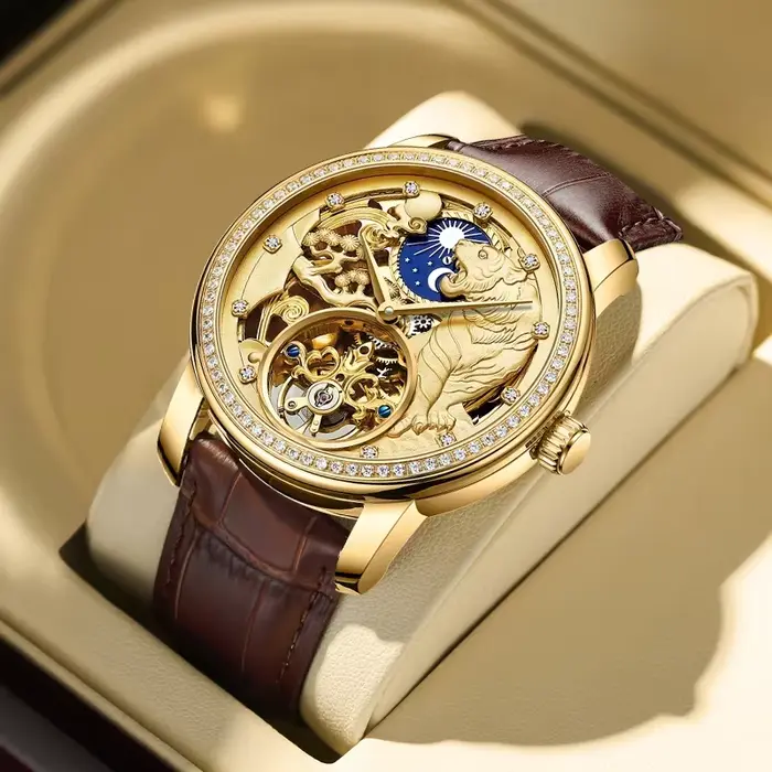 Montres Zodiac Tiger Classic Diamond Super Skeleton Tourbillon
