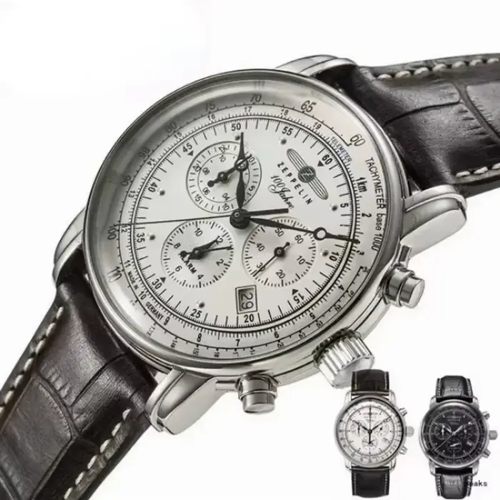 Nouvelle montre-bracelet automatique Zeppelin 2026 avec date