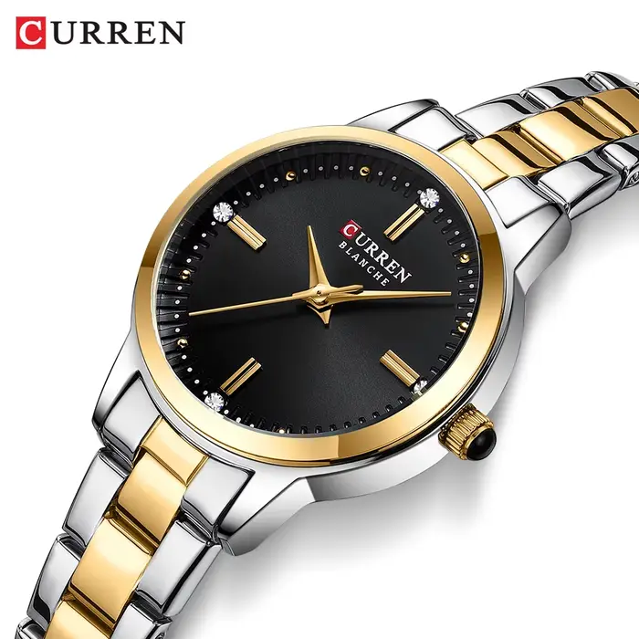 CURREN montres pour femmes mode originale montre-bracelet à Quartz pour dames cadran romain diamant éblouissant étanche lumineux luxe nouveau
