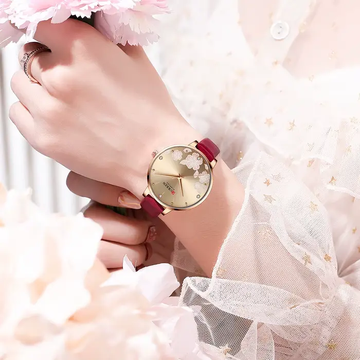 CURREN montres femmes marque en cuir